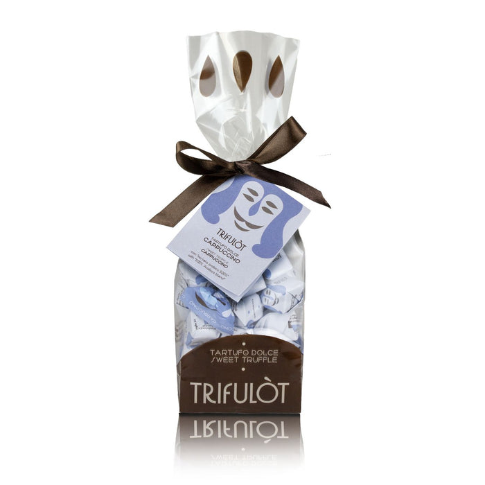 TRIFULOT® - SWEET TRUFFLE CHOCOLATE CAPPUCCINO - bag  6.34 oz - Tartflanghe USA