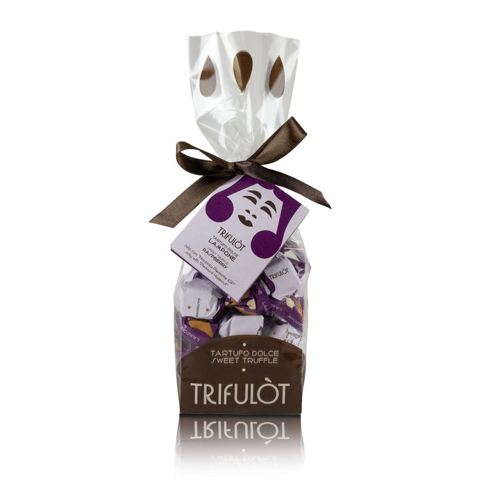 TRIFULOT® - SWEET TRUFFLE CHOCOLATE RASPBERRY - bag  6.34 oz (copia) - Tartflanghe USA