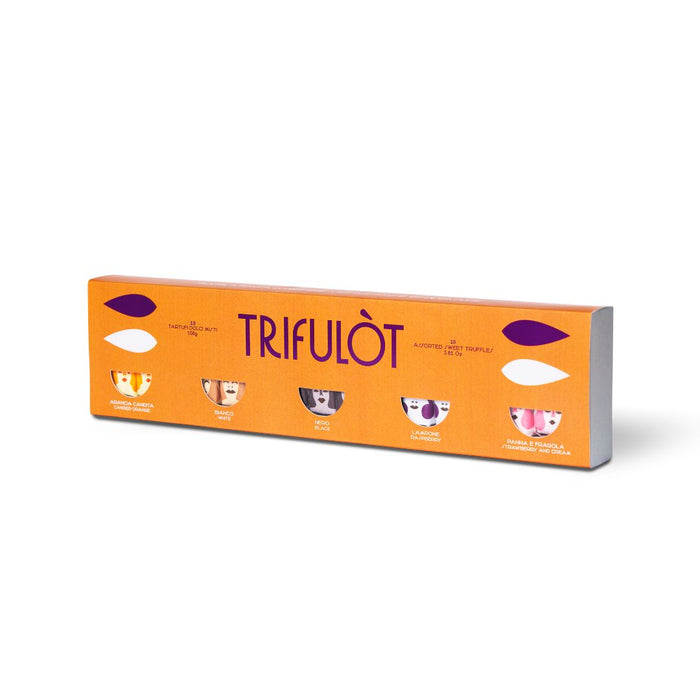 TRIFULOT® - Assorted chocolate truffles 3.81 oz - Tartflanghe USA