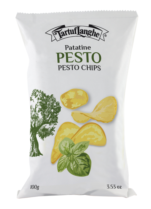 PESTO CHIPS (with freeze dried real pesto) - Tartuflanghe USA
