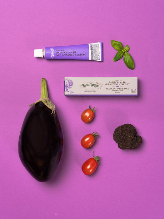 EGGPLANT, MOZZARELLA, CHEESE and TRUFFLE SPREAD  in a tube - Tartuflanghe USA